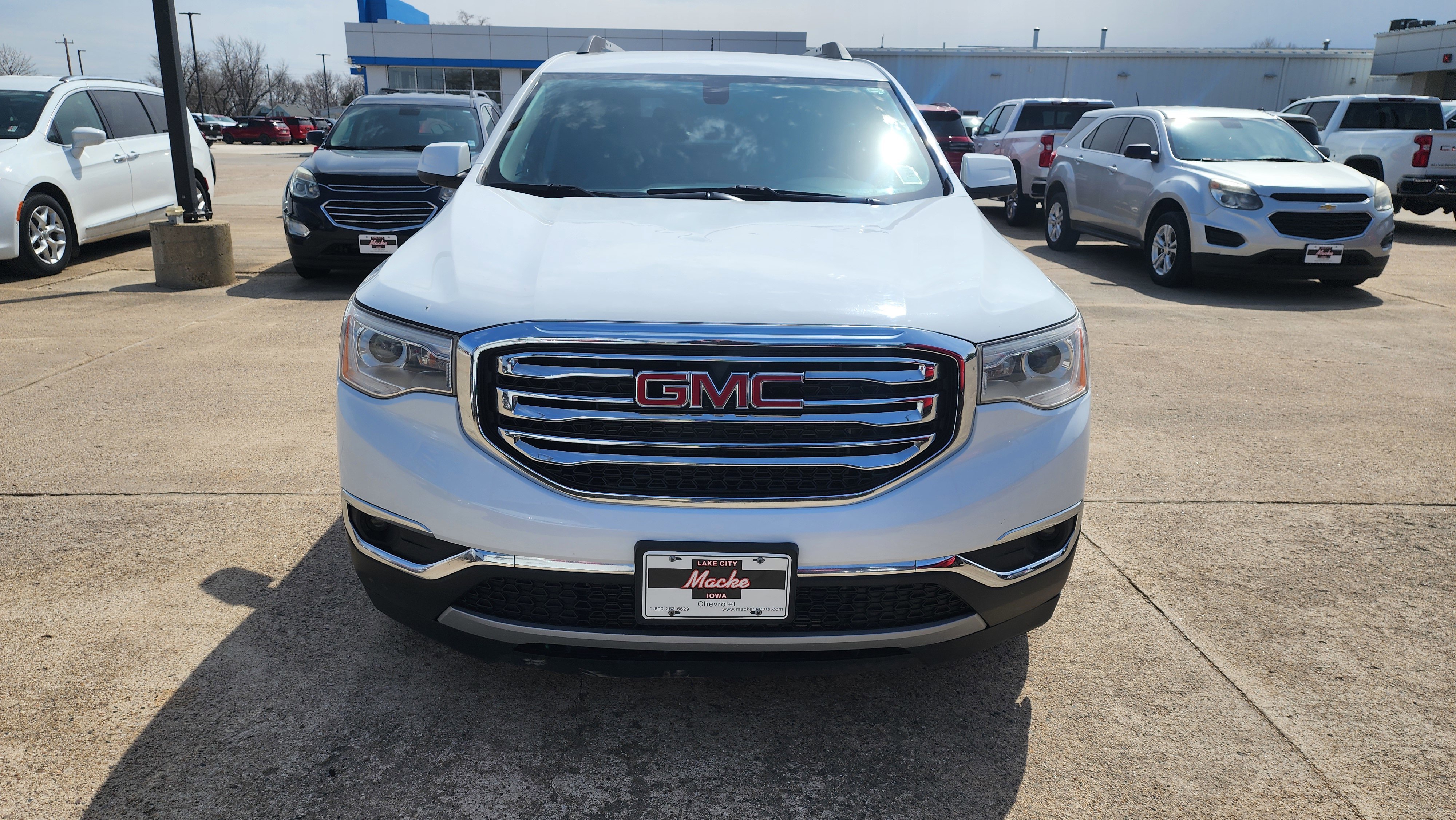Used 2017 GMC Acadia SLT-1 with VIN 1GKKNULS8HZ262651 for sale in Lake City, IA