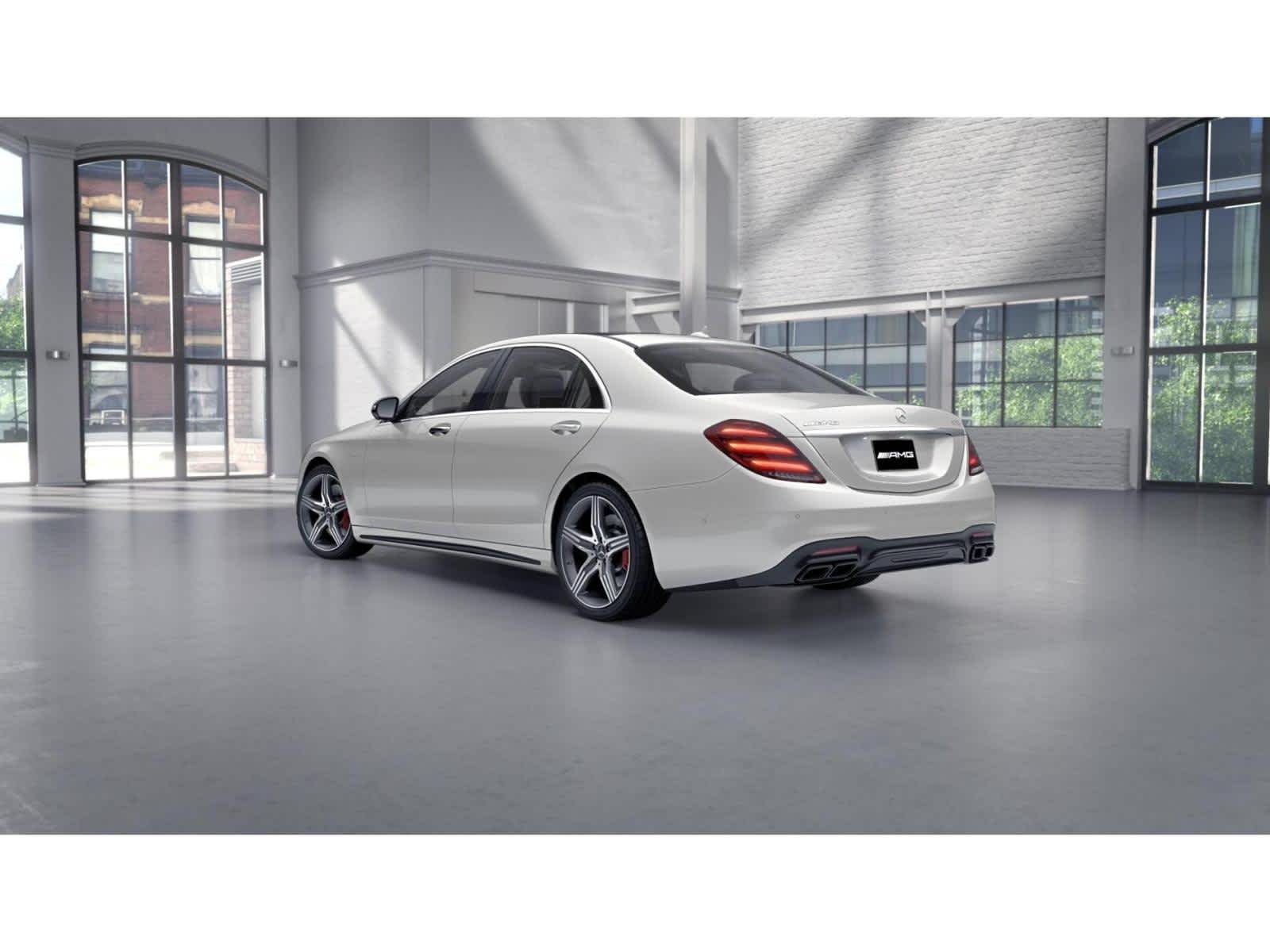 Used 2019 designo Diamond White Mercedes-Benz AMG® S 63 image 29