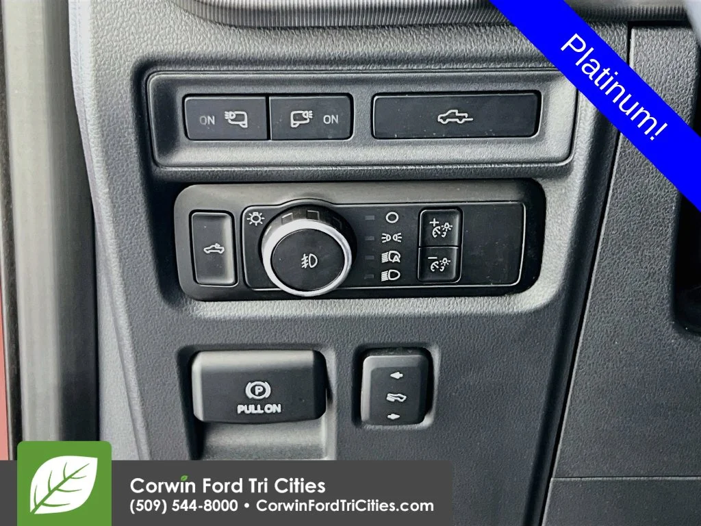 Used 2023 Rapid Red Metallic Tinted Clearcoat Ford Platinum image 19