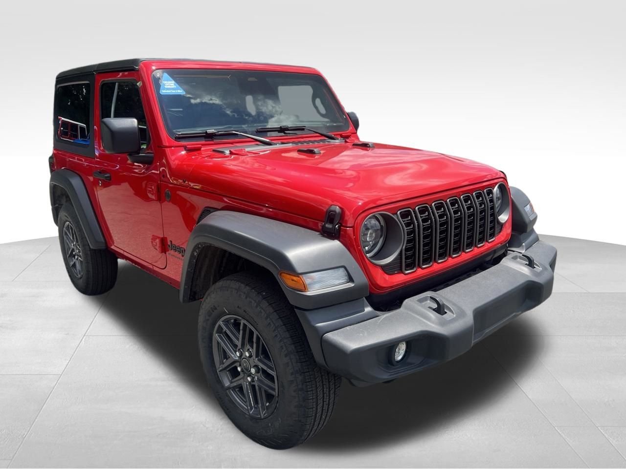 New 2026 Firecracker Red Clear-Coat Exterior Paint Jeep Sport S image 8