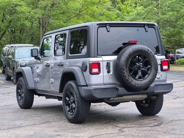 Used 2021 Silver Jeep Unlimited Sport image 5