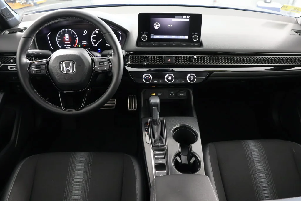 Certified Used 2024 Crystal Black Pearl Honda Sport image 2