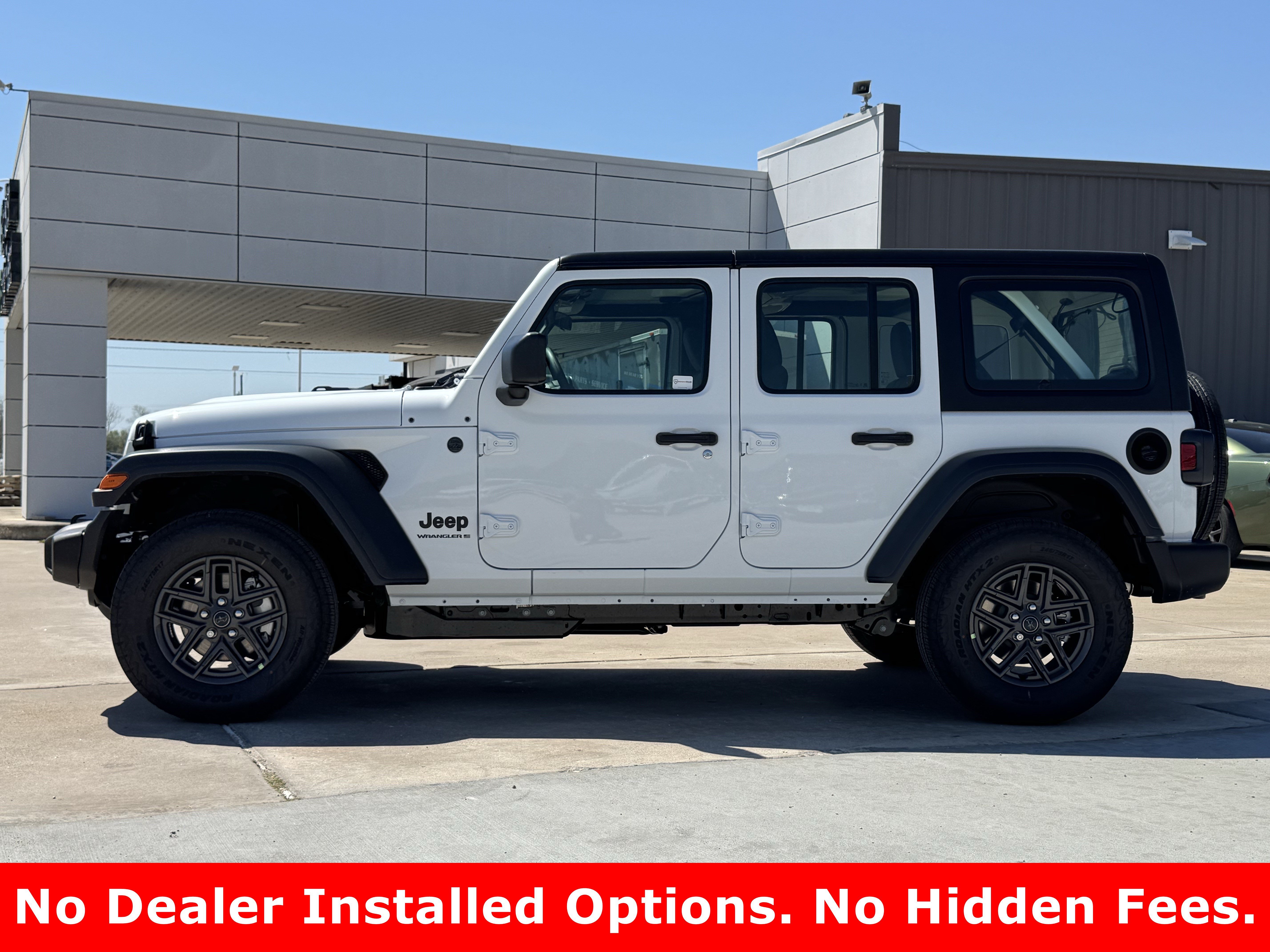 New 2026 Bright White Clear-Coat Exterior Paint Jeep Sport image 6
