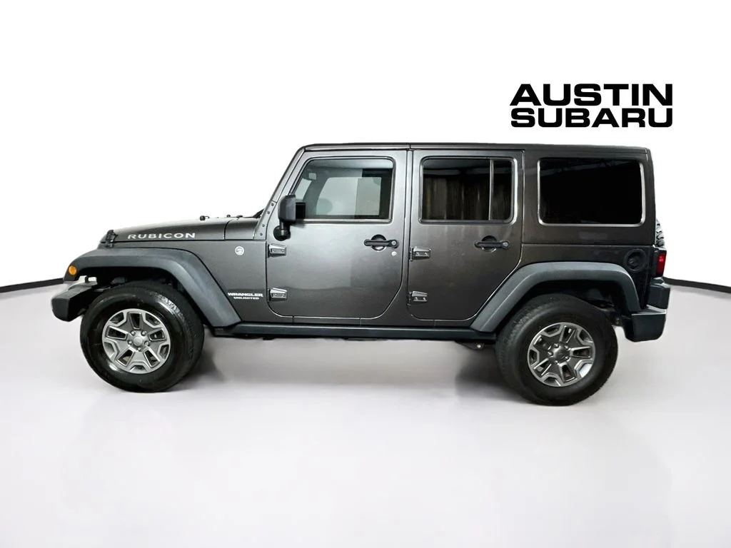 Used 2017 Gray Jeep Unlimited Rubicon image 4