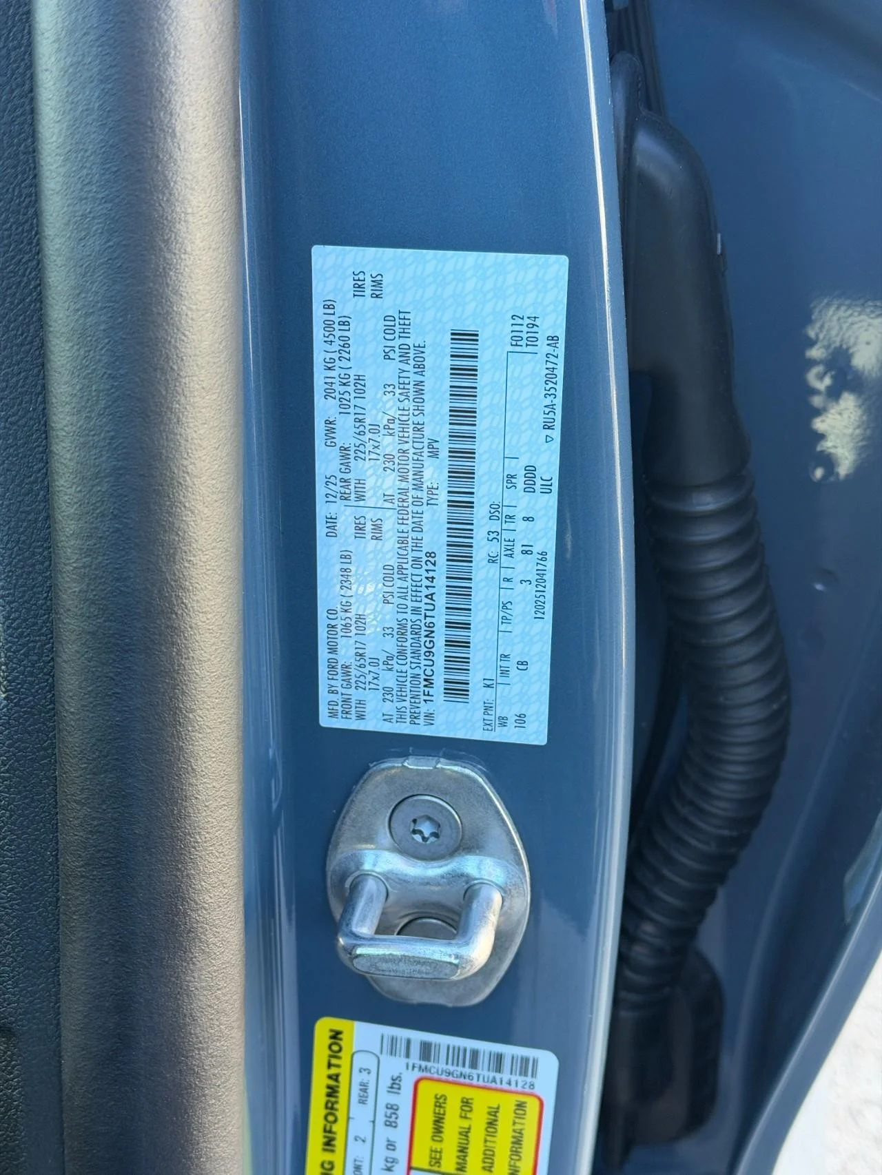 New 2026 Vapor Blue Metallic Ford Active® image 16