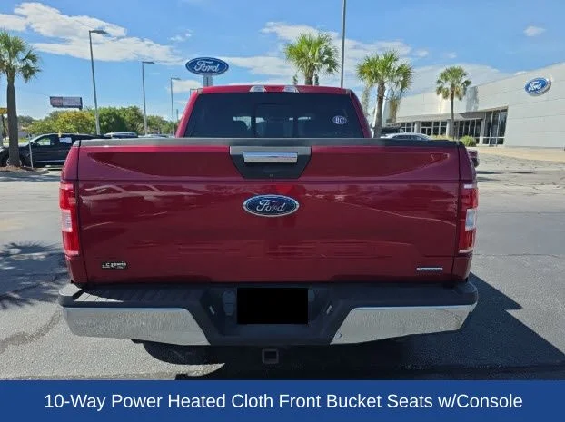 Used 2019 Ruby Red Metallic Tinted Clearcoat Ford XLT image 7