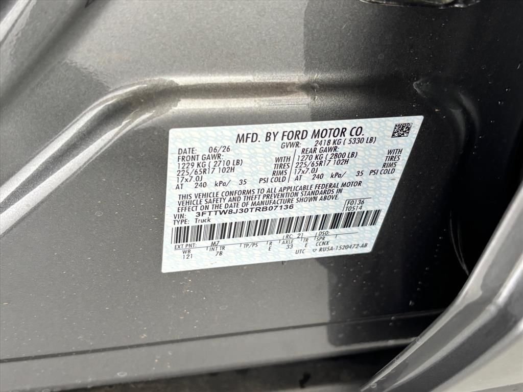 New 2026 Carbonized Gray Metallic Ford XLT image 30