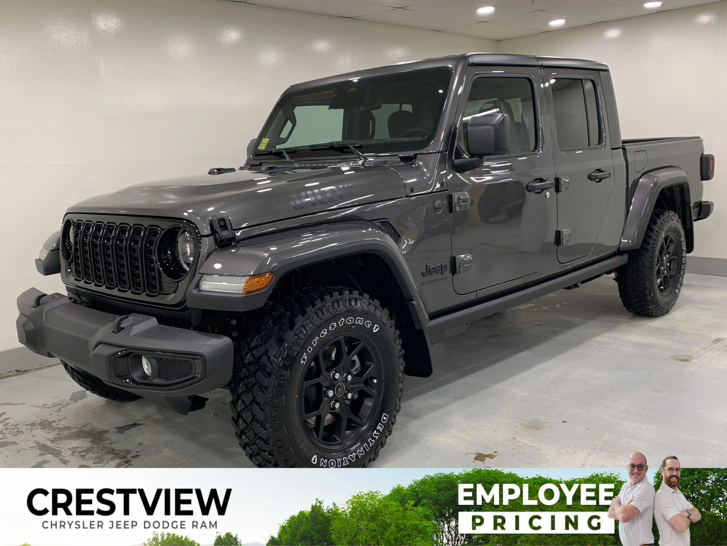New 2026 Granite Crystal Metallic Jeep Willys image 1
