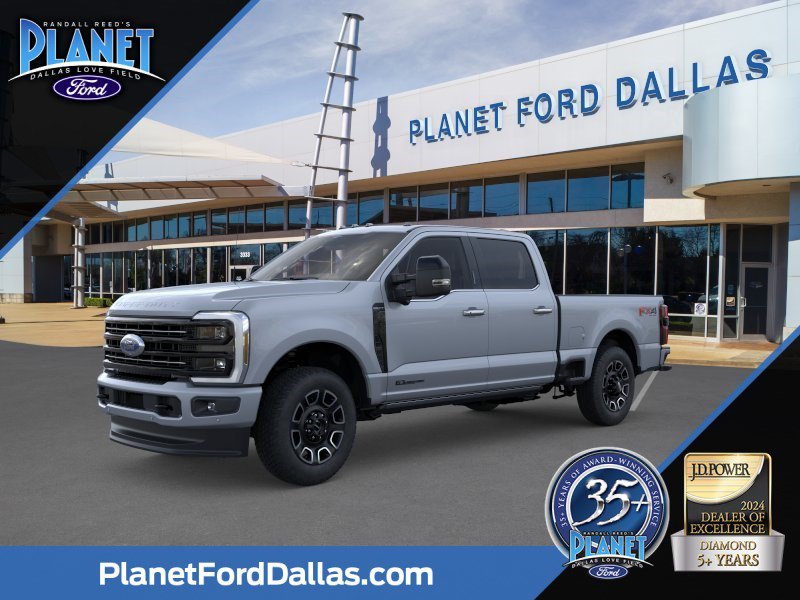 New 2026 Glacier Gray Ford F-350 Platinum image 1