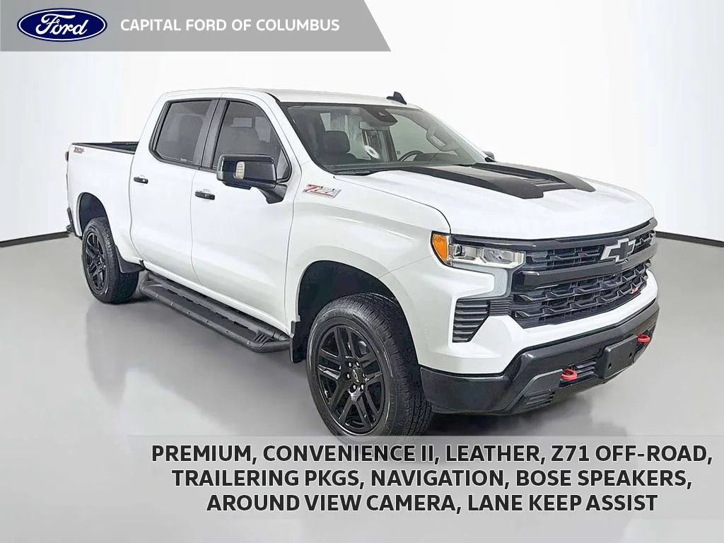 Used 2023 White Chevrolet LT Trail Boss image 1