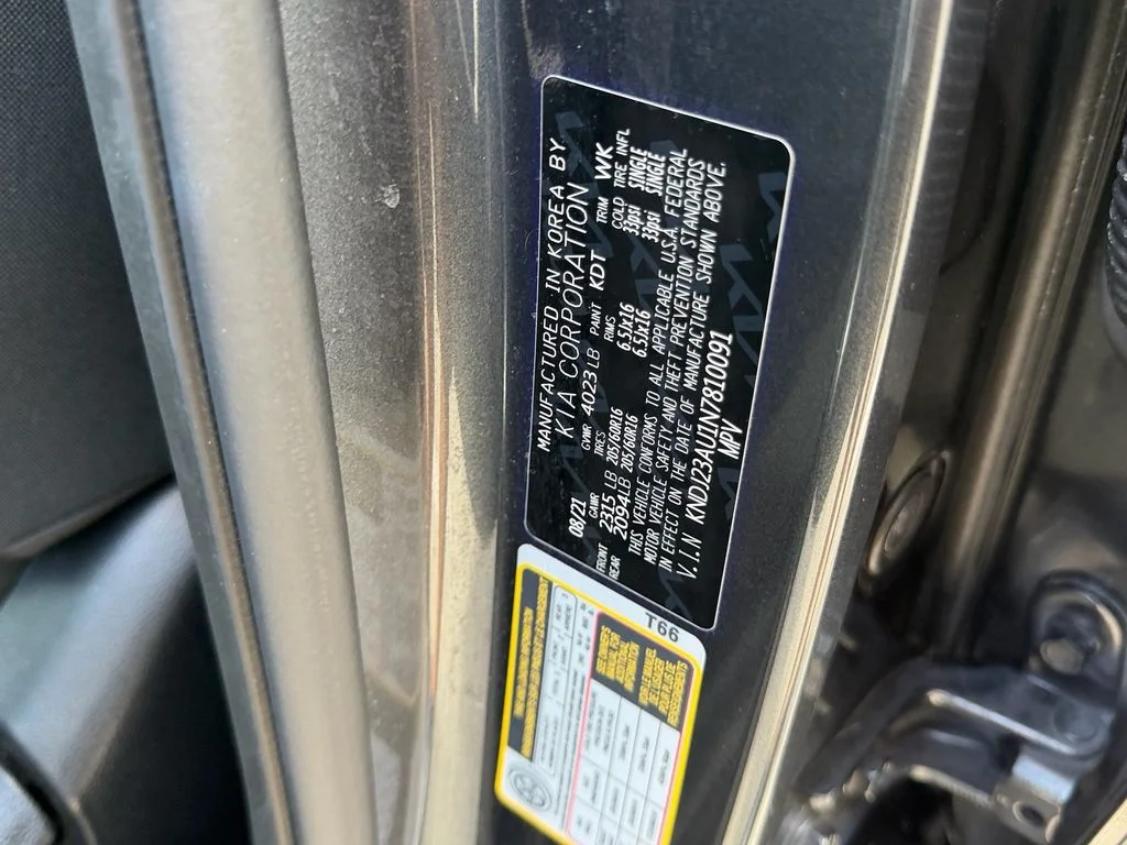 Used 2022 Gray Kia LX image 20
