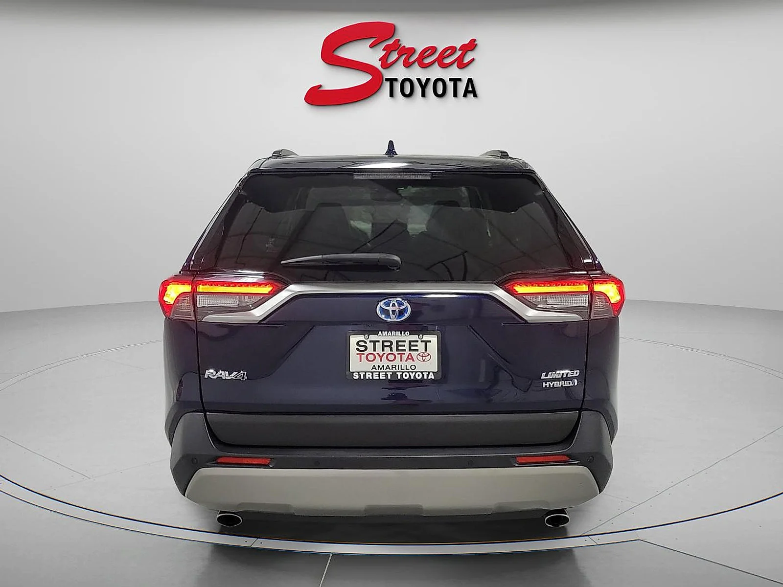 Certified Used 2022 Blue Toyota Hybrid Limited image 3