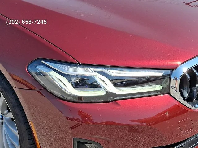 Certified Used 2023 Aventurin Red Metallic BMW 530i xDrive image 9