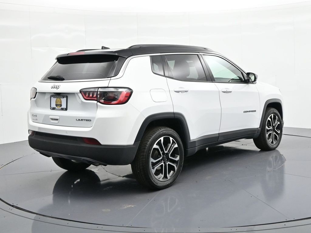 Used 2023 Bright White Clearcoat Jeep Limited image 6