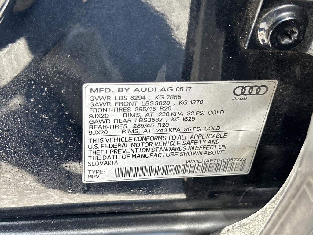 Used 2017 Blue Audi 2.0T Premium Plus image 27