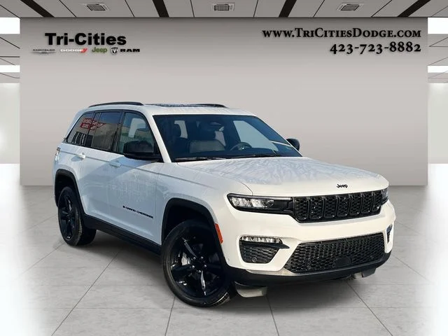 New 2025 Bright White Clear-Coat Exterior Paint Jeep Limited image 1