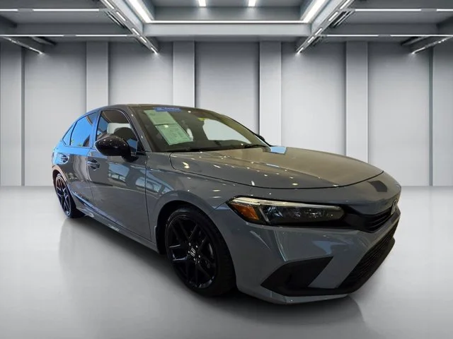 Certified Used 2024 Sonic Gray Pearl Honda 2.0L 4D SPORT image 3