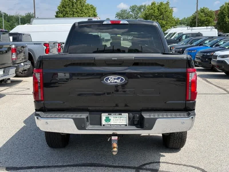 Used 2025 Agate Black Metallic Ford XLT image 4