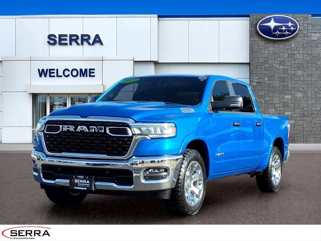 Used 2025 Hydro Blue Pearlcoat Ram Big Horn/Lone Star image 1
