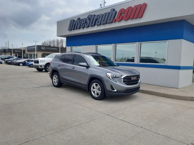 Used 2020 GMC Terrain SLE with VIN 3GKALMEV8LL180718 for sale in Triadelphia, WV