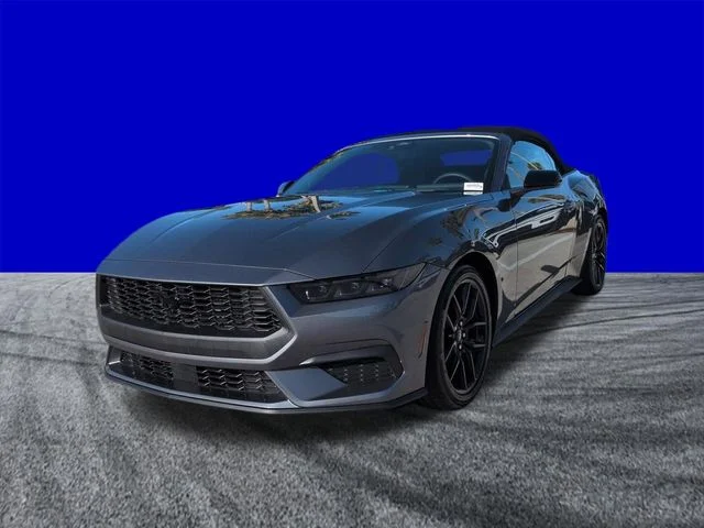 New 2026 Carbonized Gray Metallic Ford EcoBoost® Convertible image 8