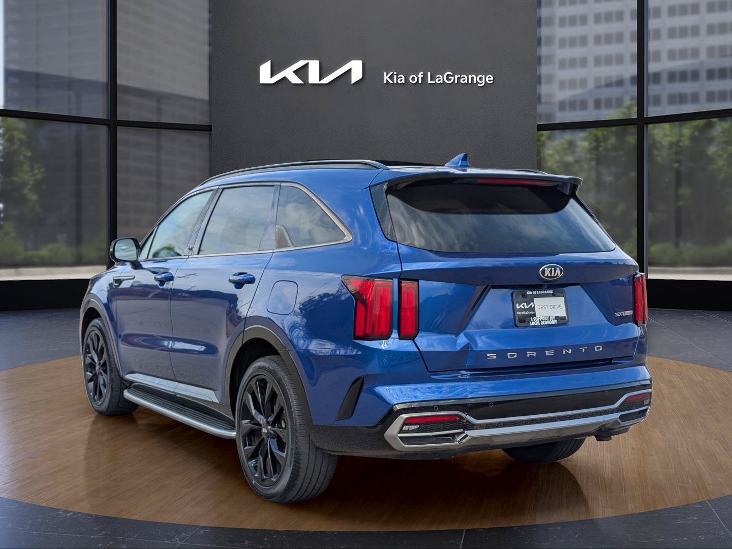 Used 2021 Blue Kia SX Prestige image 12