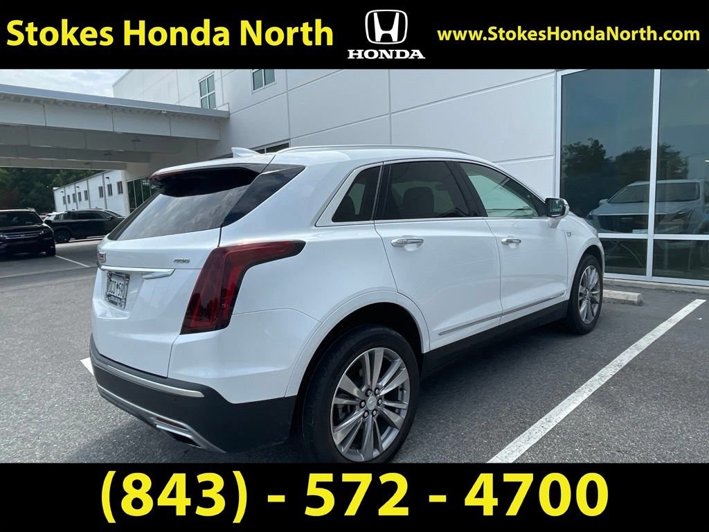 Used 2023 White Cadillac Premium Luxury image 4