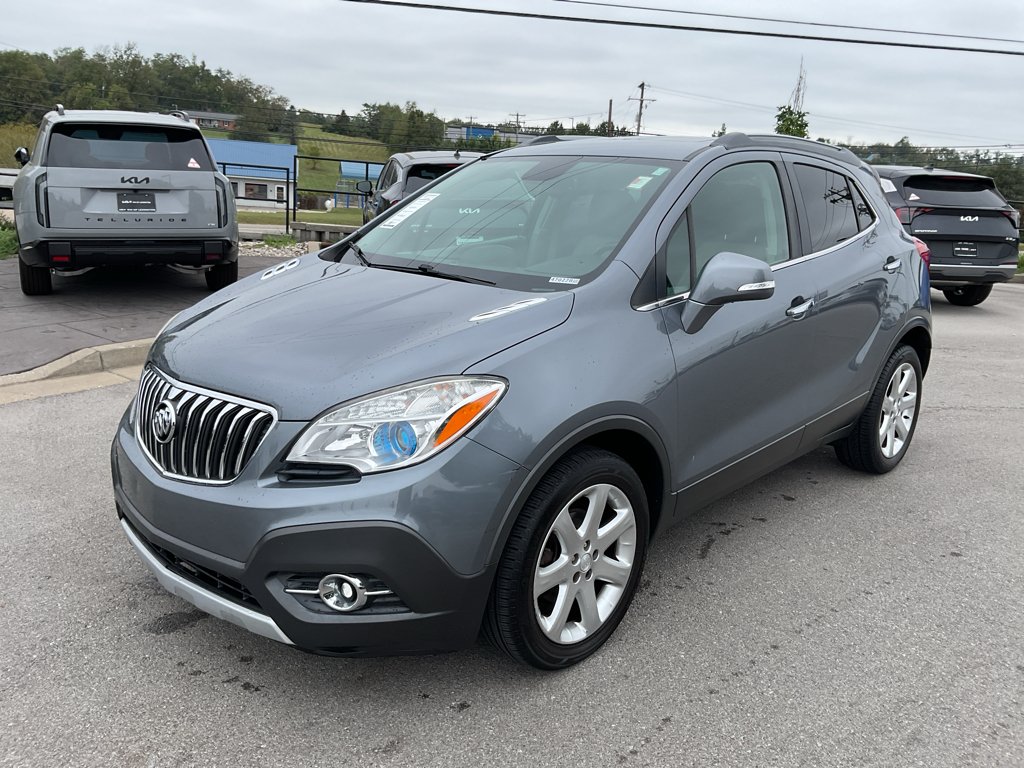 Used 2015 Satin Steel Gray Metallic Buick Leather image 4