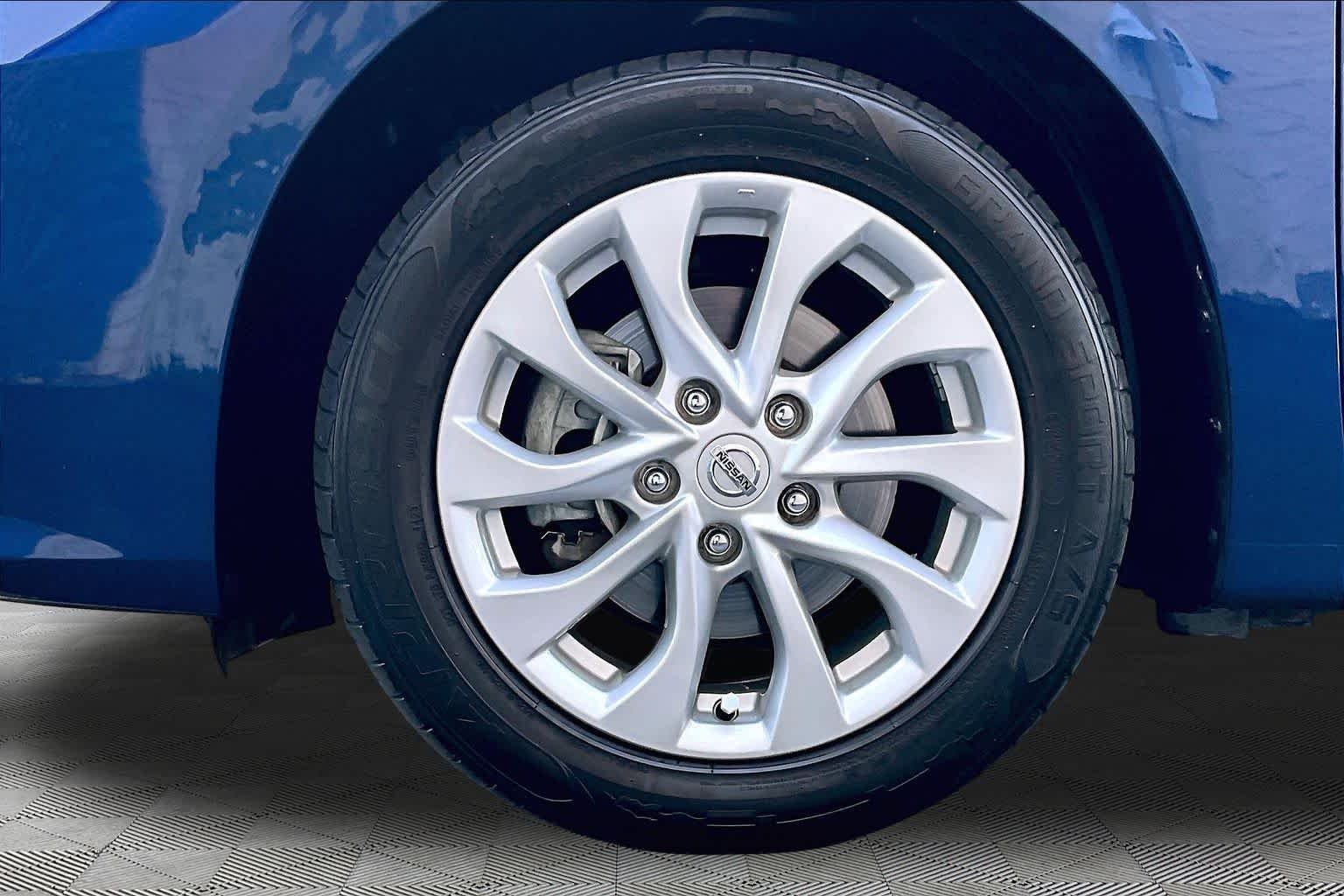 Used 2019 Deep Blue Pearl Nissan SV image 11