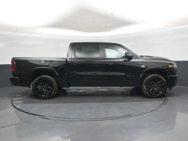 New 2026 Diamond Black Crystal Pearl-Coat Exterior Paint RAM Laramie image 2