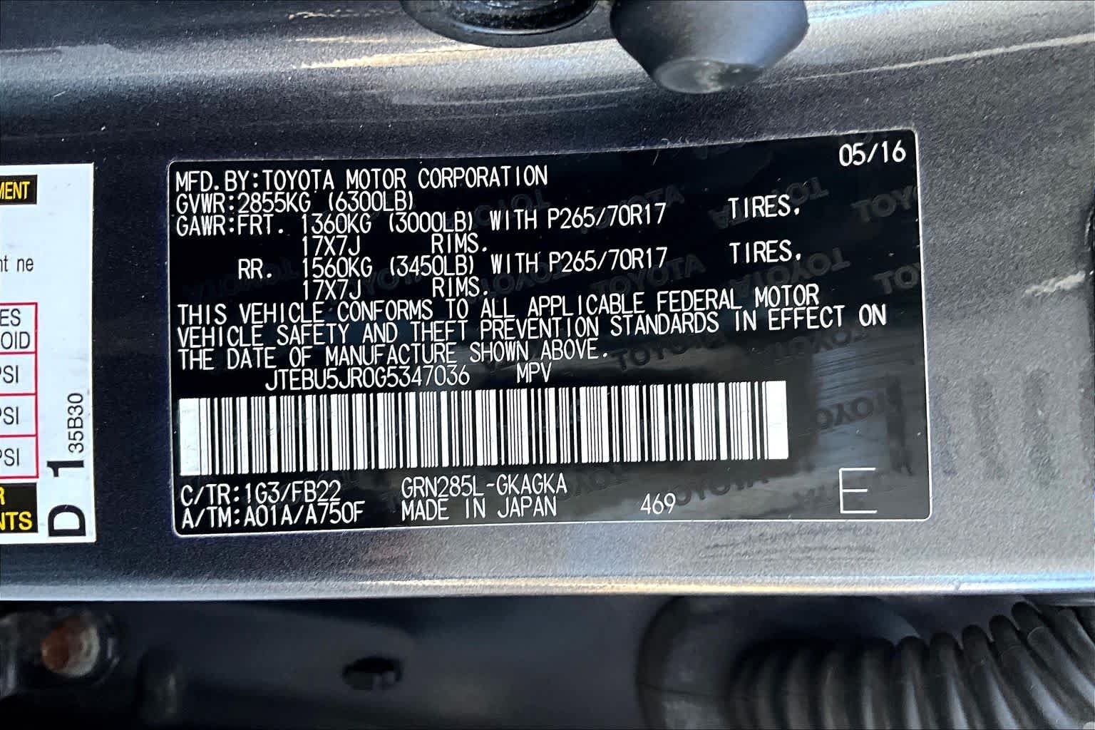 2016 Toyota 4Runner SR5 - Photo 37
