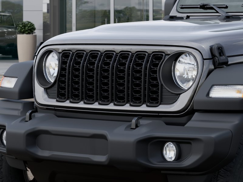 New 2026 Granite Crystal Metallic Clear-Coat Exterior Paint Jeep Sport 4-Door image 11