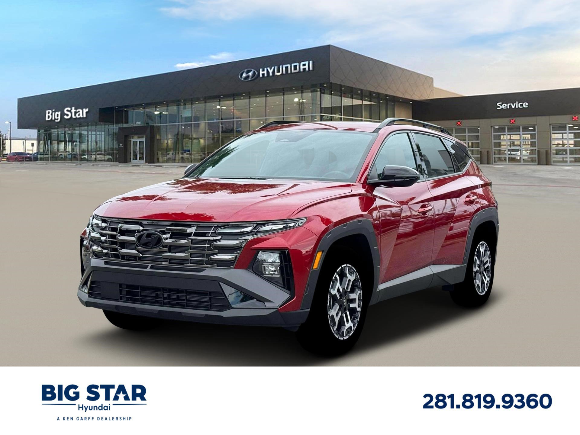 New 2026 Ultimate Red Hyundai XRT FWD image 1