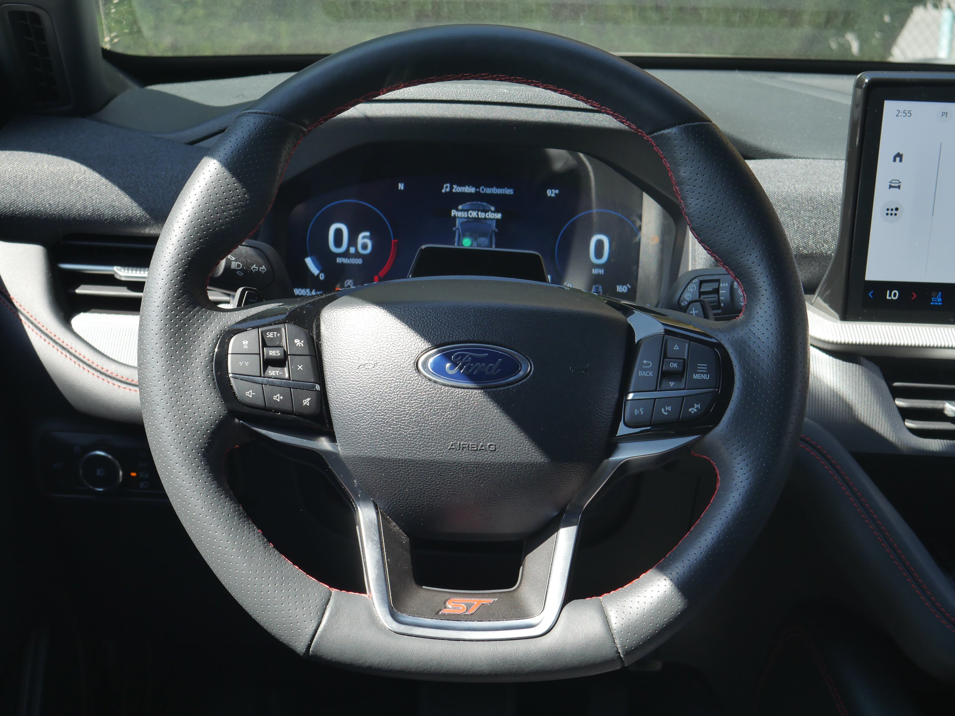 Certified Used 2025 Vapor Blue Metallic Ford ST image 6
