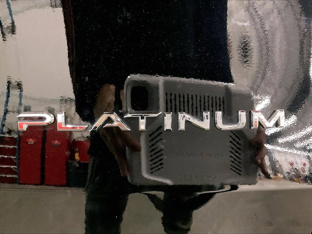 Certified Used 2025 Black Toyota Platinum image 11