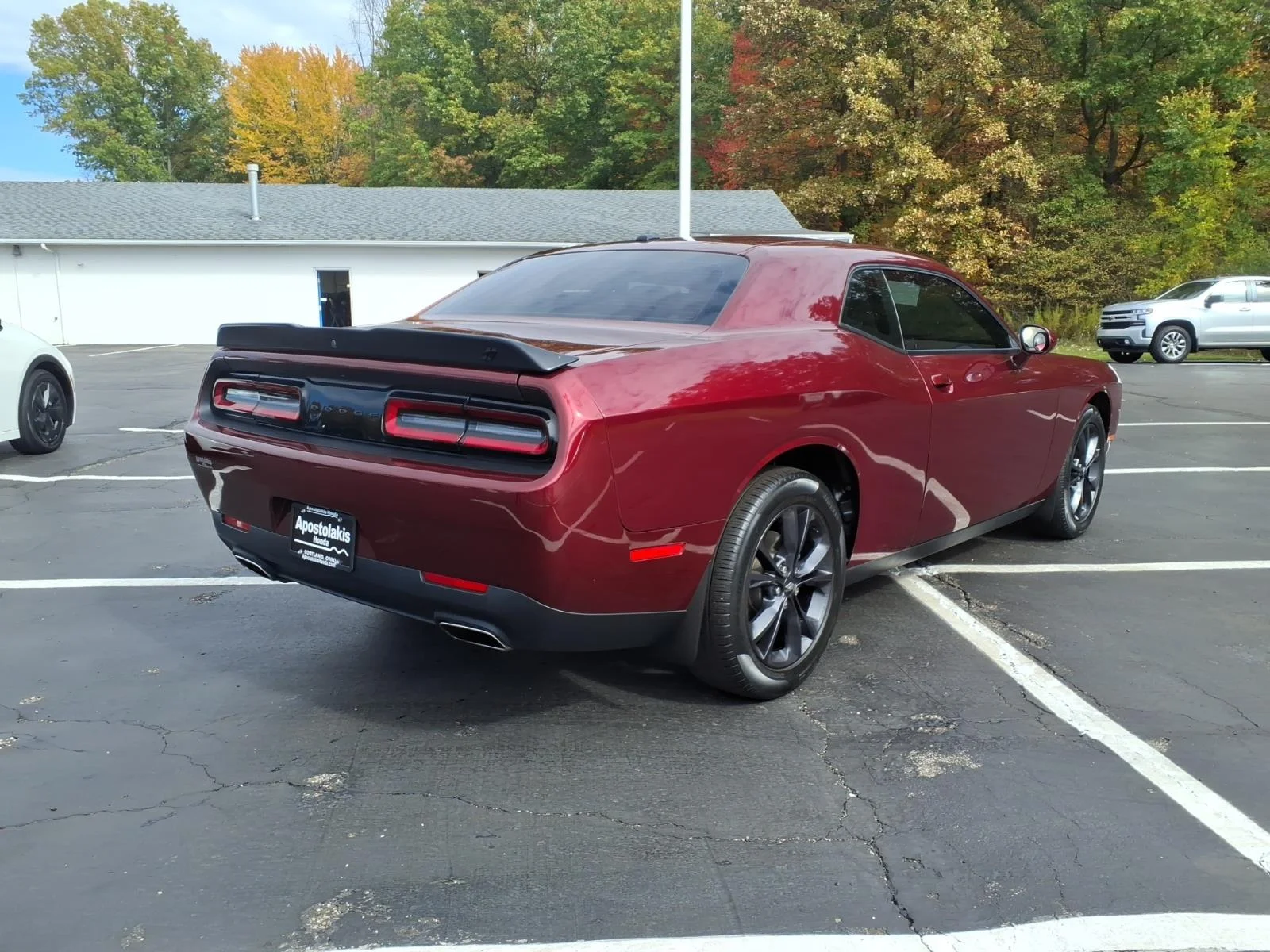 Used 2021 Red Dodge SXT image 3
