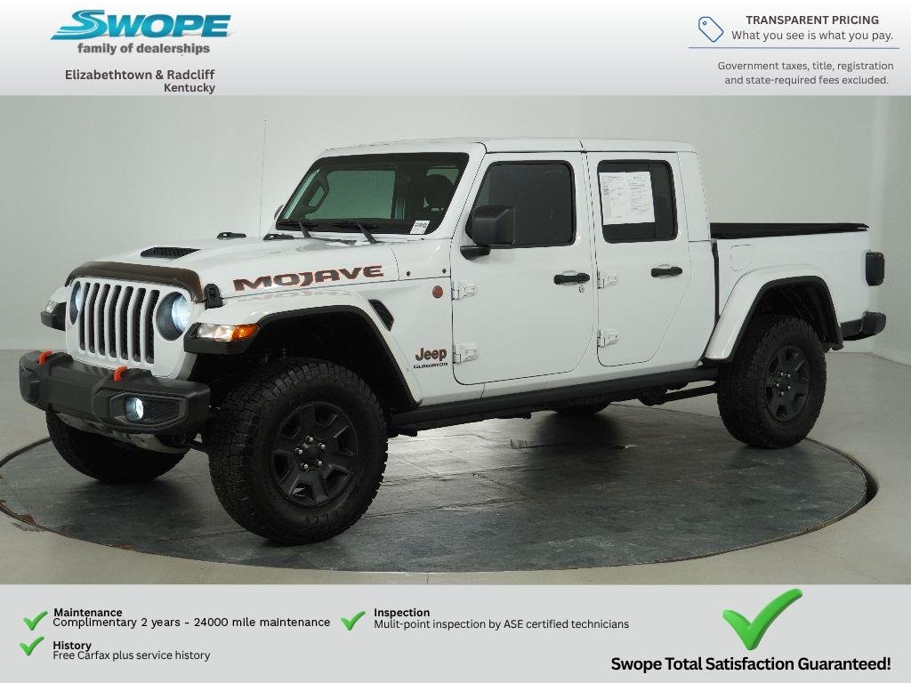 Used 2021 Bright White Clearcoat Jeep Mojave image 7
