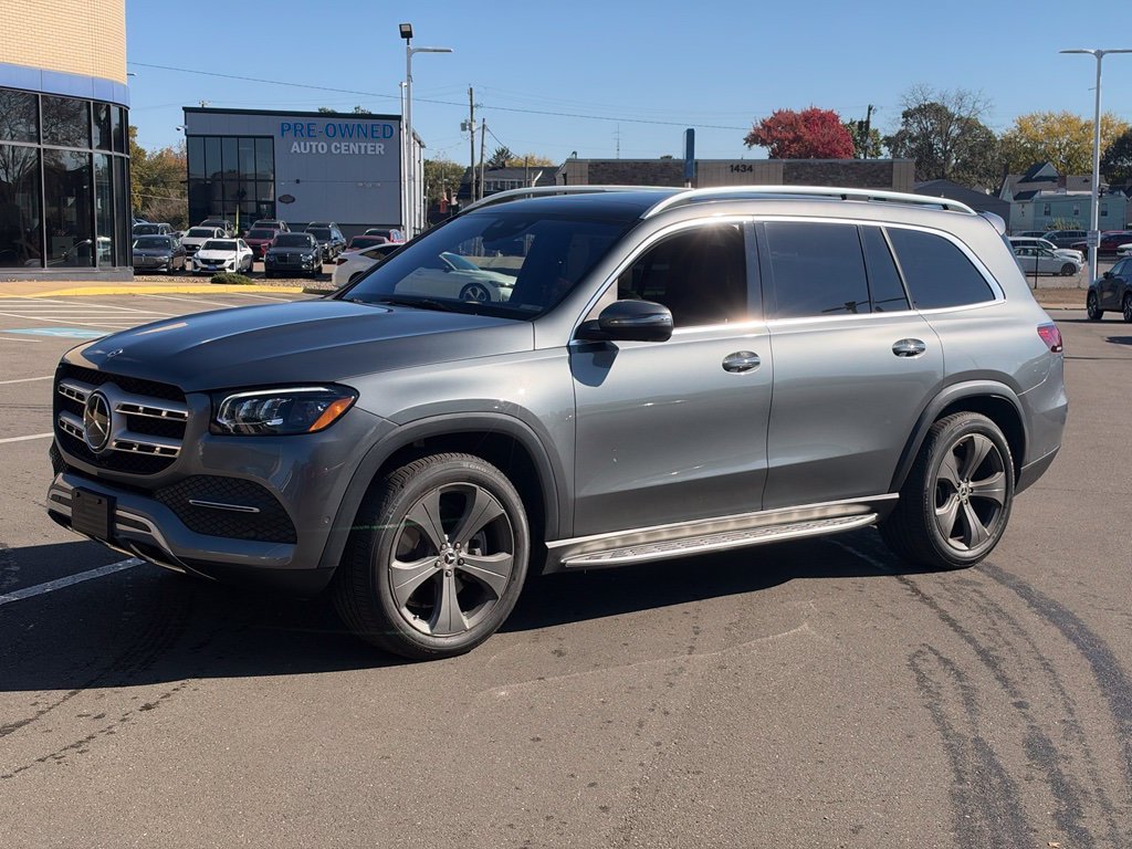 Used 2021 Gray Mercedes-Benz GLS 450 image 1