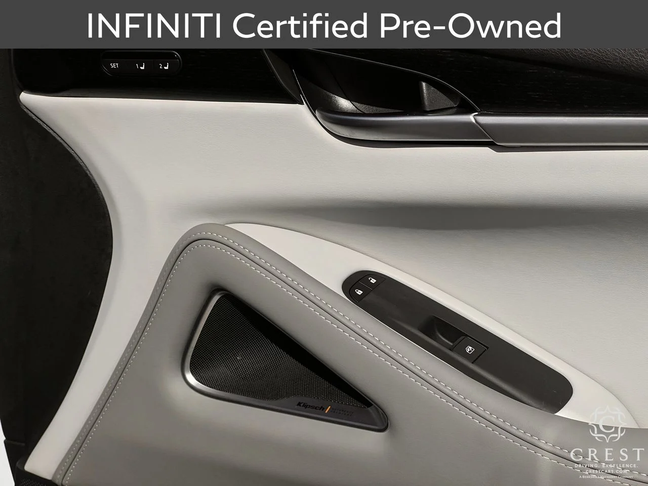 Certified Used 2027 Radiant White Black Obsidian INFINITI AUTOGRAPH image 29