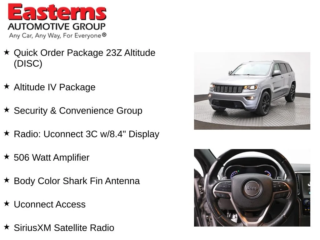 Used 2017 Silver Jeep Altitude image 11
