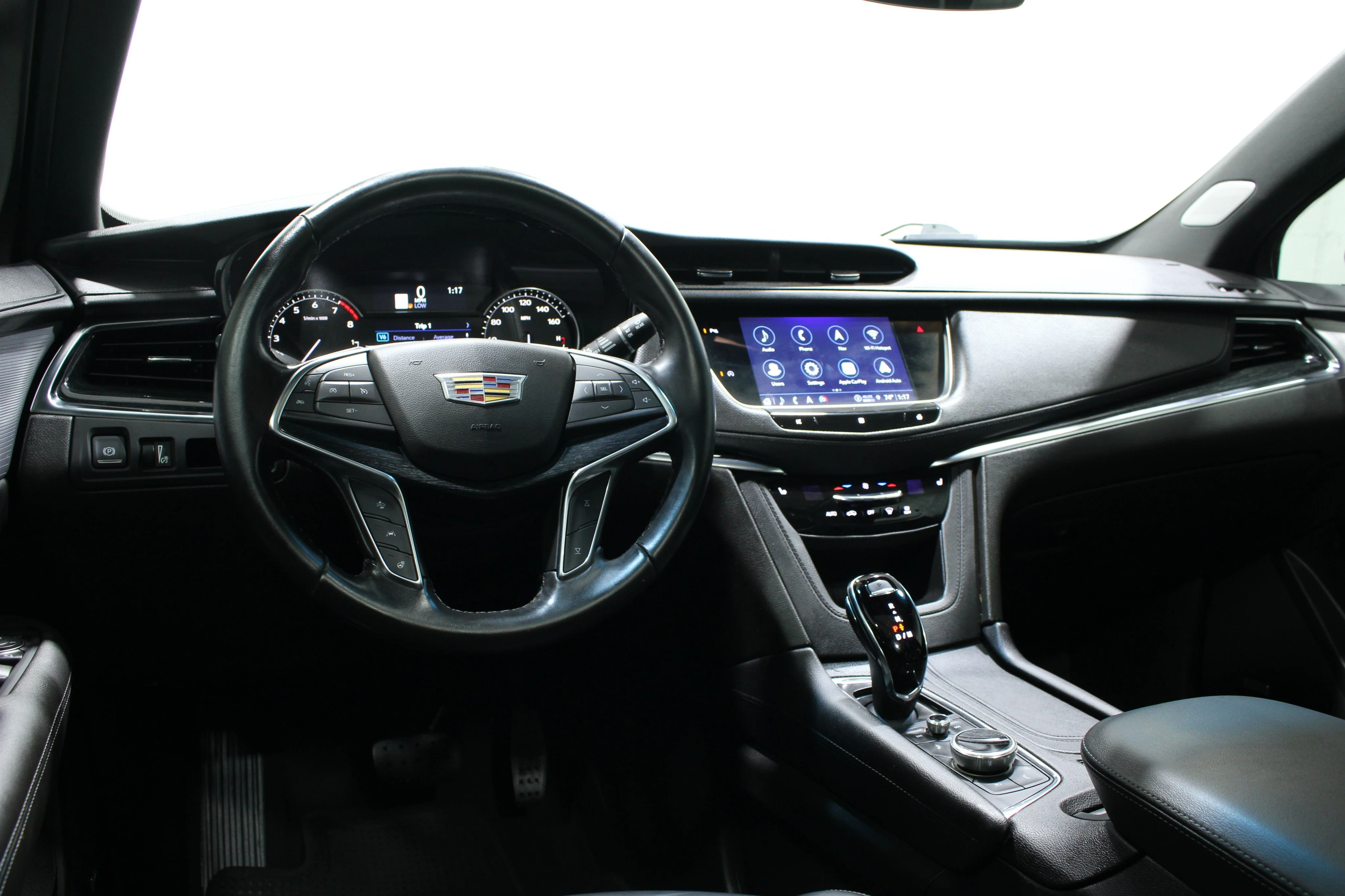 Used 2021 Stellar Black Metallic Cadillac AWD Premium Luxury image 2