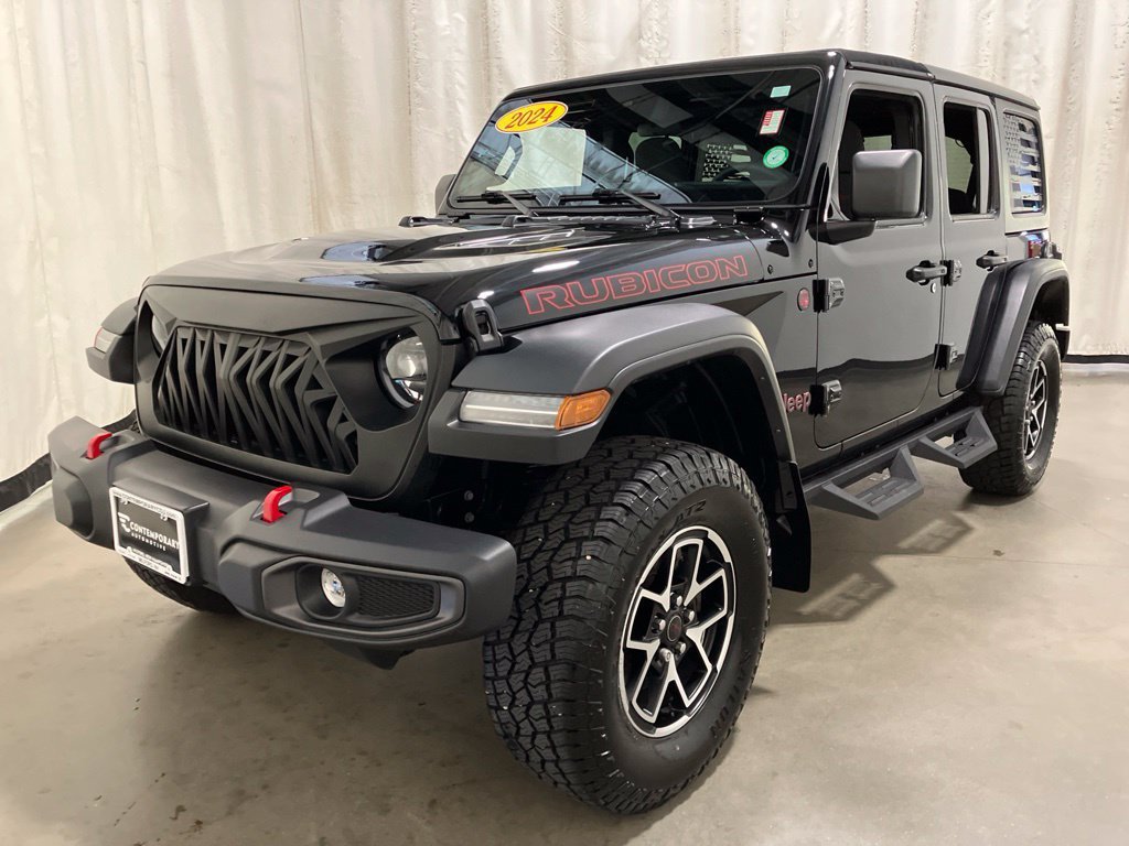 Used 2024 Black Clearcoat Jeep Rubicon image 22