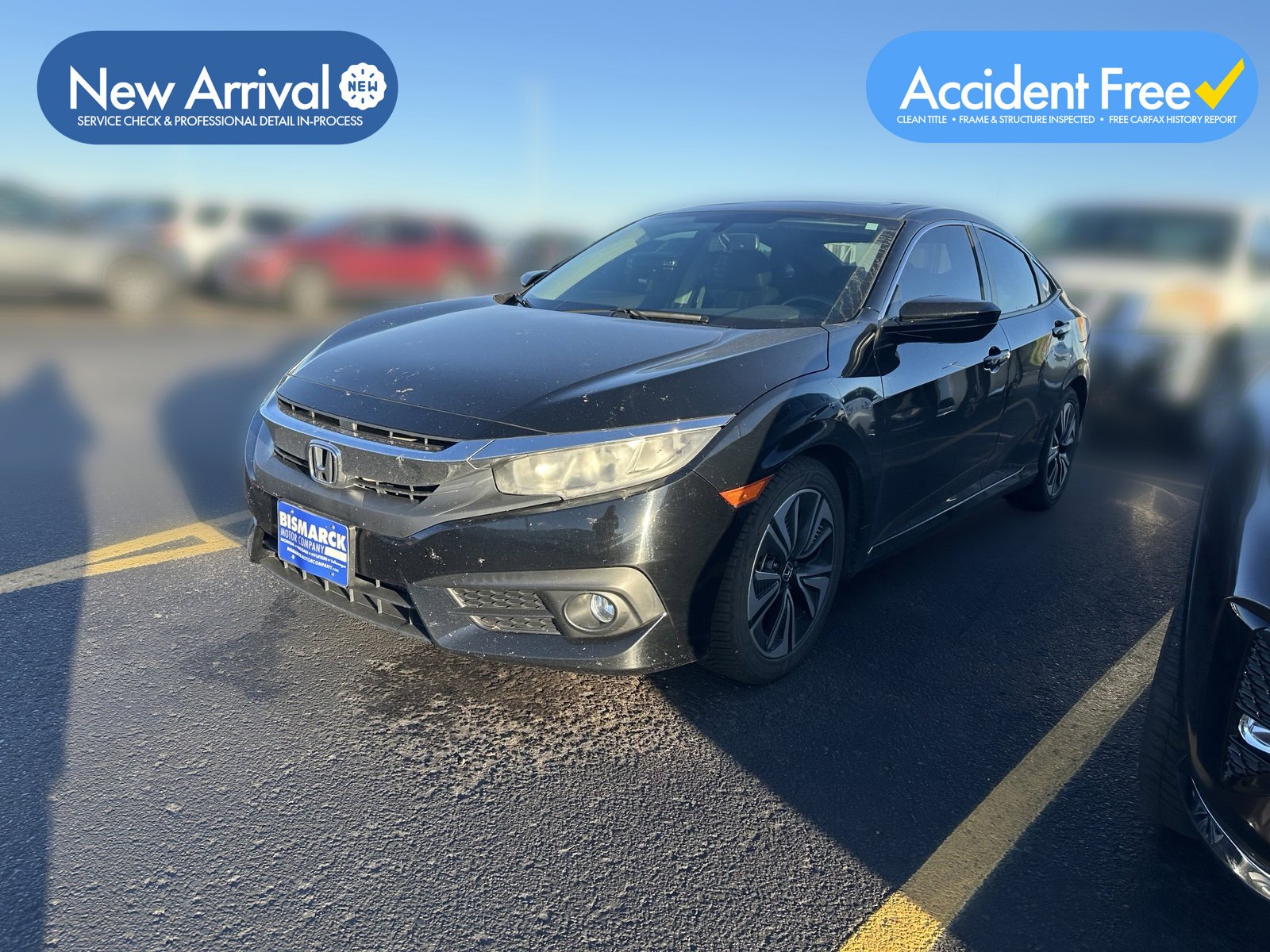 Used 2016 Black Honda EX-L image 1
