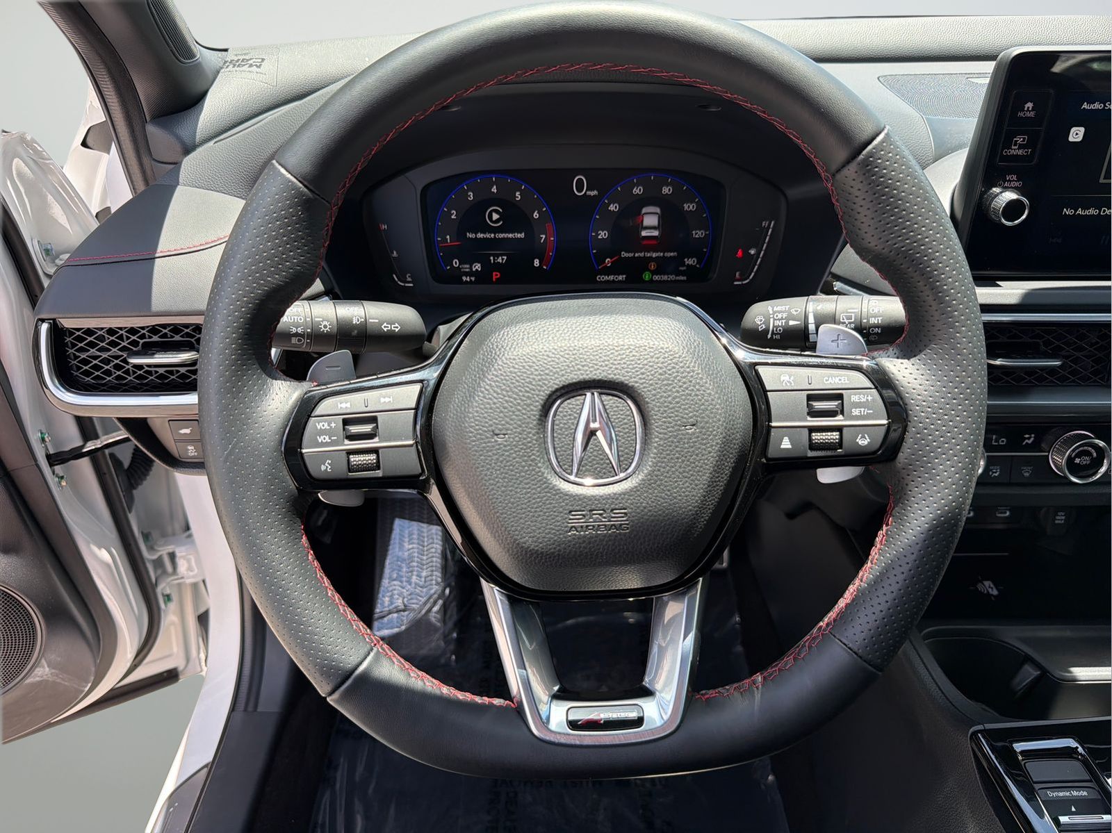 Certified Used 2025 Platinum White Acura A-Spec Package image 14