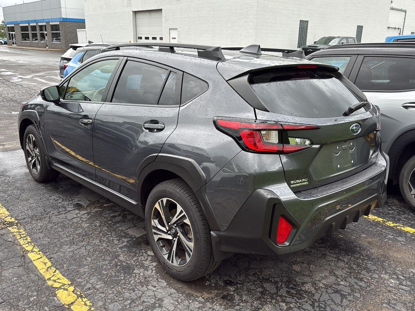 Used 2024 Magnetite Gray Metallic Subaru Premium image 3