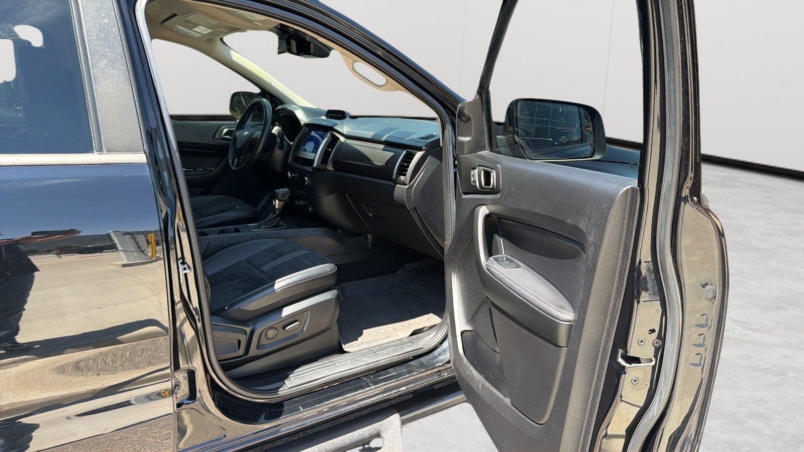 Used 2021 Shadow Black Ford LARIAT image 12