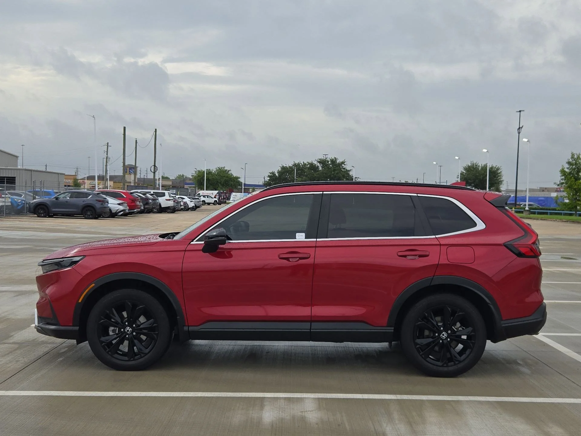 Certified Used 2025 Red Honda Sport Touring image 6
