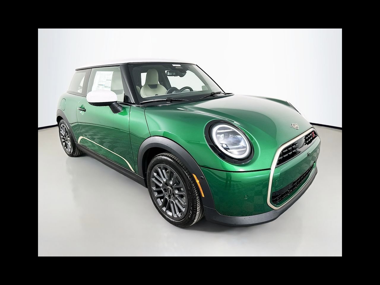 New 2026 British Racing Green IV Metallic MINI ICONIC image 3