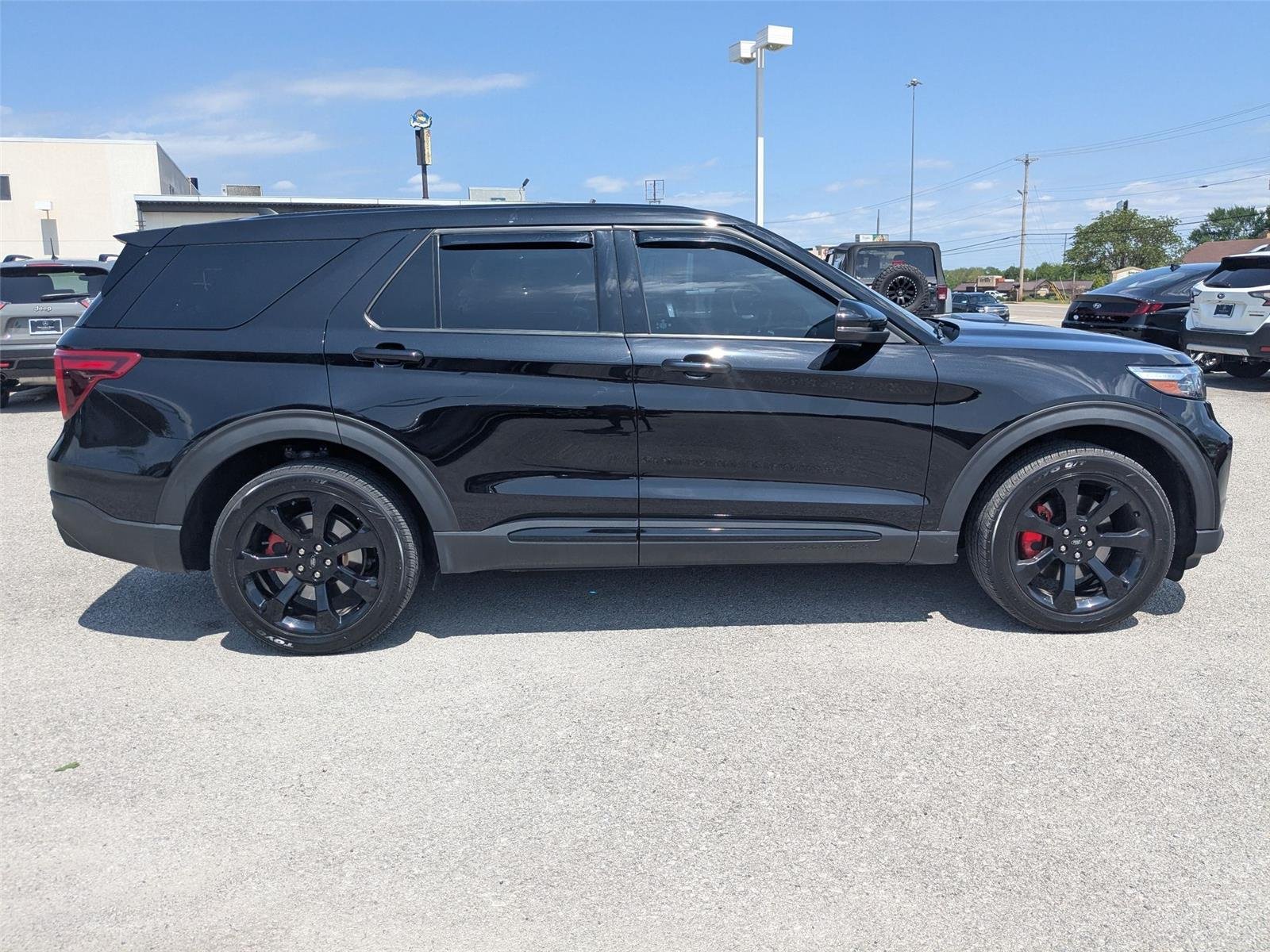 Used 2024 Agate Black Metallic Ford ST image 4