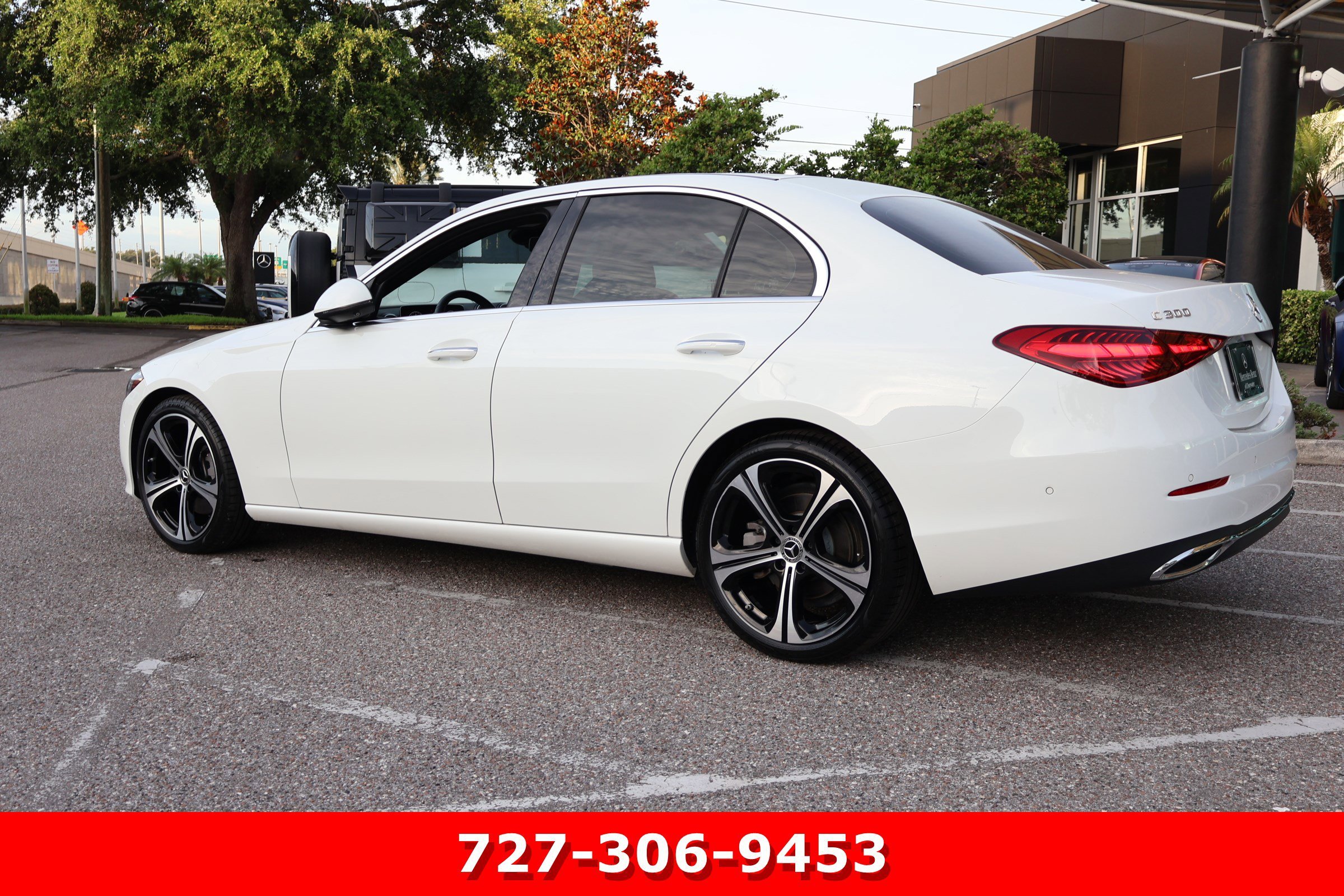 Certified Used 2023 Polar White Mercedes-Benz C 300 image 7